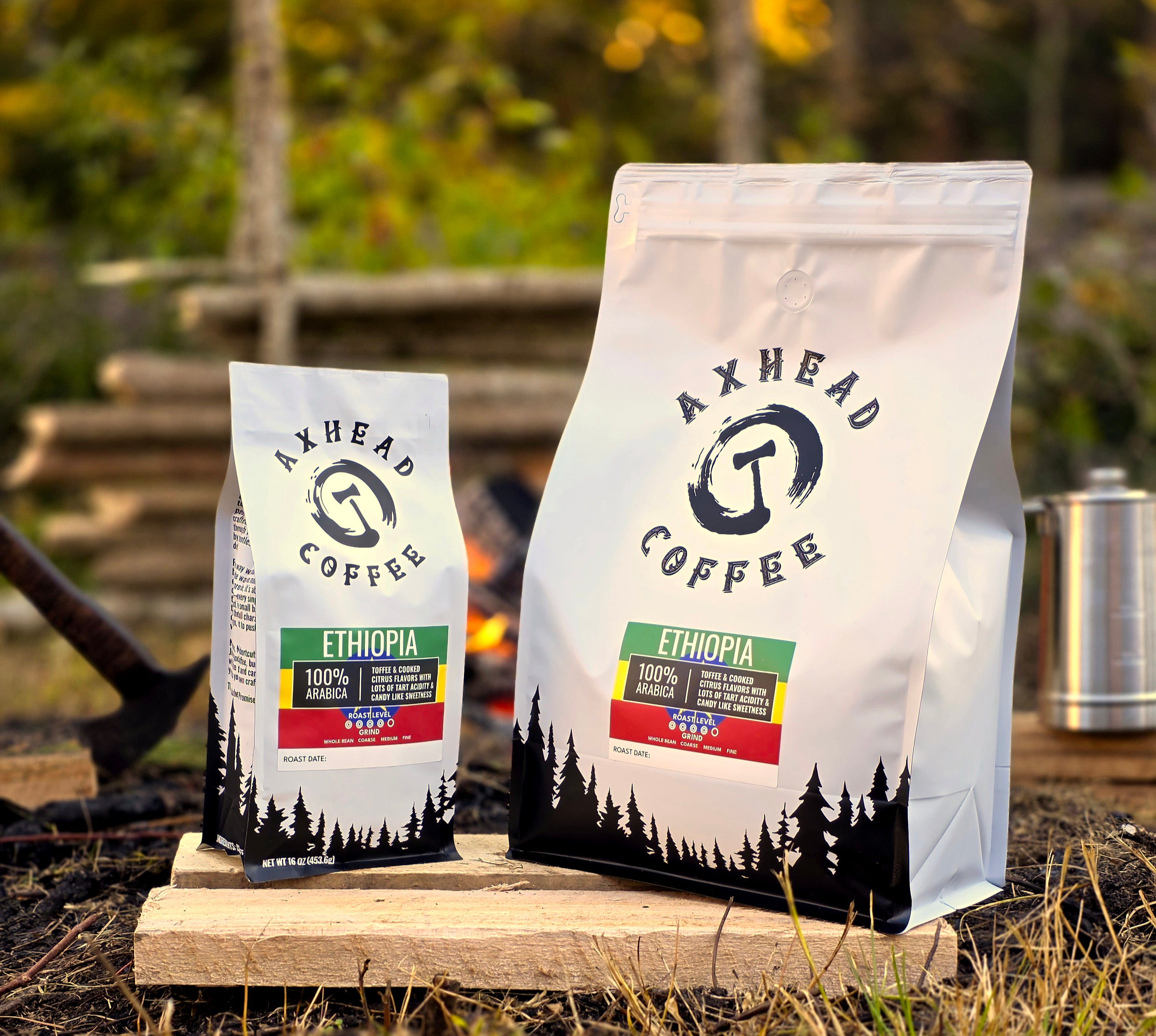 Ethiopia: Yirgacheffe – 1 lb – 5 lb Bag – Axhead Coffee Roasters